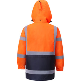 700J C3 Rain Jacket Safety Orange