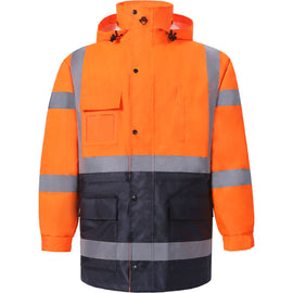 700J C3 Rain Jacket Safety Orange
