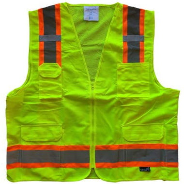 9800 Safety Vest Class II Type R Lime