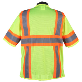 M7148 Class III Safety Vest Safety Lime