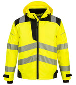 HI VIZ PW360 - PW3 Extreme Breathable Rain Jacket Yellow/Black