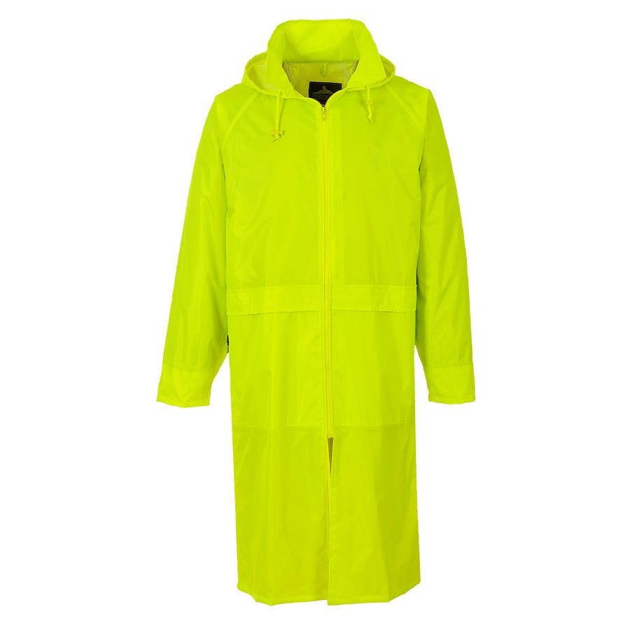 S438 - Classic Adult Rain Coat Yellow