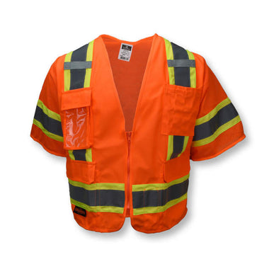 SV63 Class III Safety Vest with Clear ID Pocket NorCal