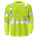 TLB135C Hi Viz Class III Safety Shirt Green