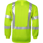 TLB135C Hi Viz Class III Safety Shirt Green