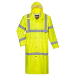 UH445 - Hi-Vis Classic Rain Coat 48" Yellow